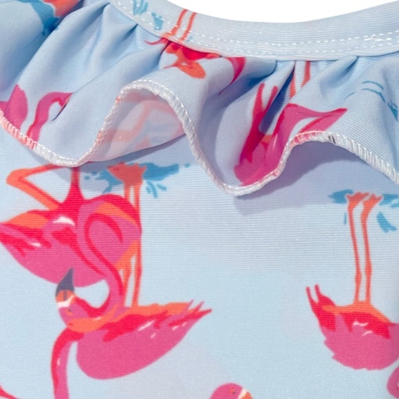 018 Flamingo Print Swim Suit NWOT - Picture 2 of 2
